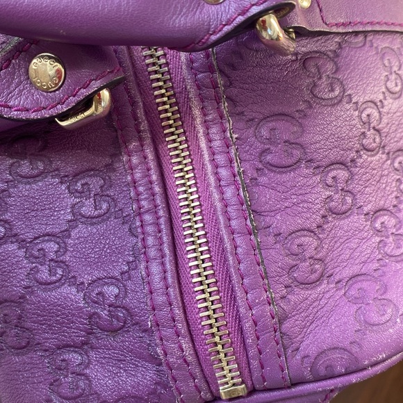 Gucci purple leather speedy. - Picture 14 of 16